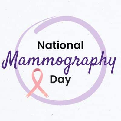 National mammography day icon