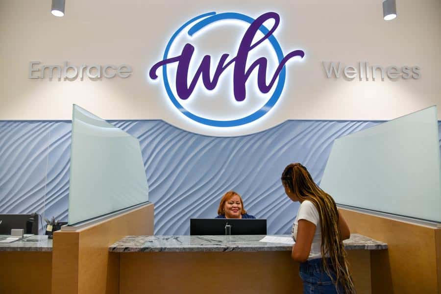 Lobby-womens-health-center Front desk - insurance information